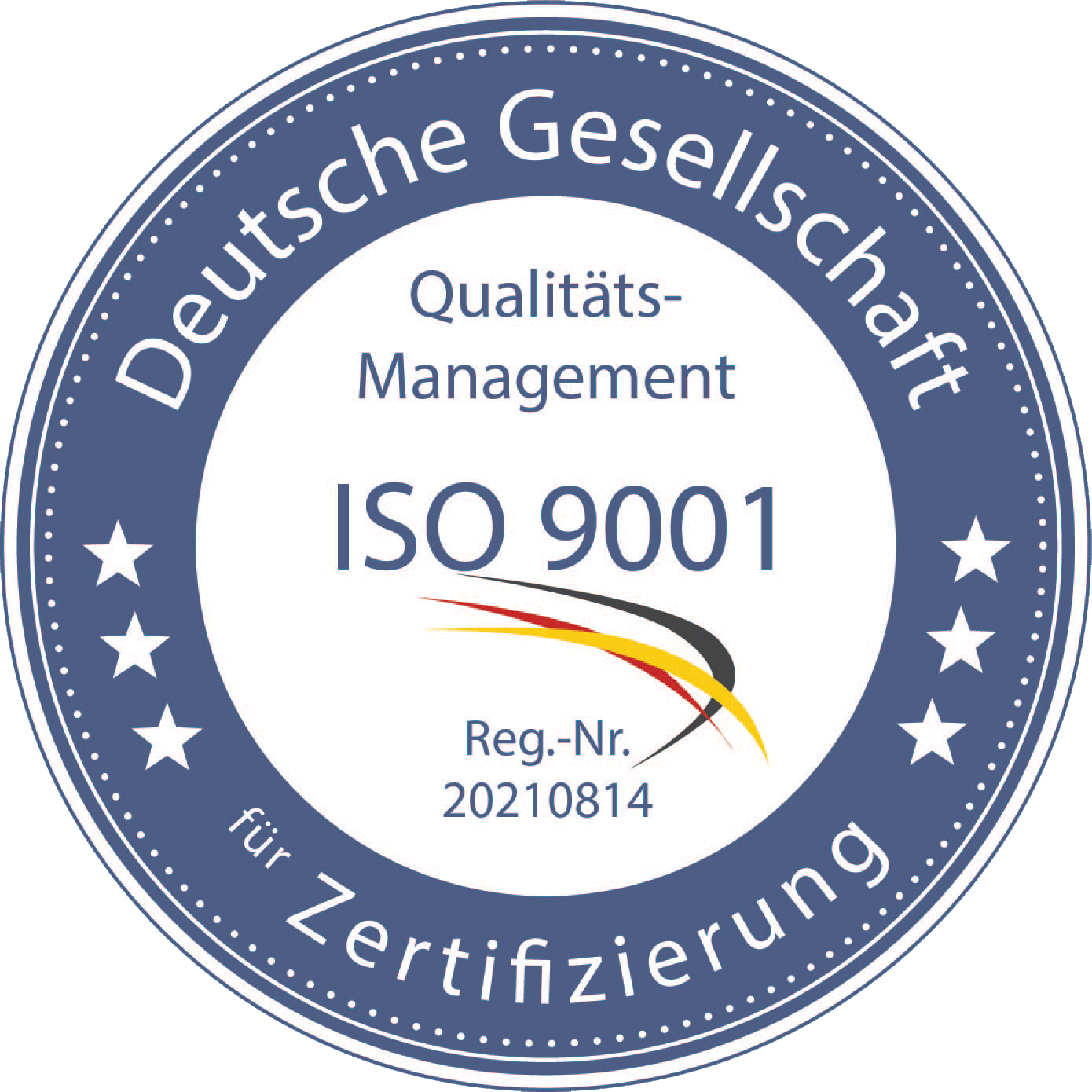 Zertifizierung DIN EN ISO 9001