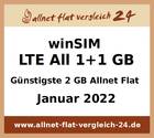 Günstigste 2 GB Allnet Flat - allnet-flat-vergleich-24.de