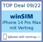 winSIM iPhone 14 Pro Max mit Vertrag - iphone-mit-vertrag.de