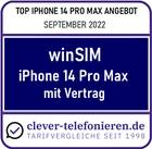 Top iPhone 14 Pro Max Angebot - clever-telefonieren.de