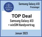 Samsung Galaxy A13 Preissieger - smartphone-top3.de