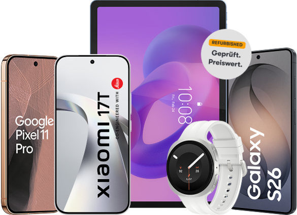 Jetzt eine große Auswahl an refurbished Handys und Tablets günstiger bei winSIM kaufen